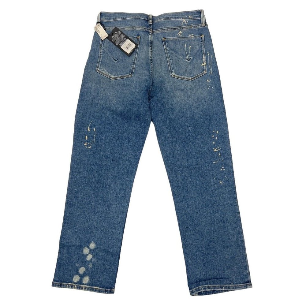 HUDSON Los Angeles Women's Jeans Barbara Straight Sz 30 NWT - Picture 4 of 15